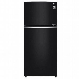 מקרר מקפיא עליון 506 ליטר LG אל ג'י זכוכית שחורה דגם GR-M6781SE
