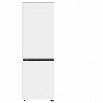 מקרר מקפיא תחתון 344 ליטר LG אל ג'י לבן זכוכית דגם GRB374WG