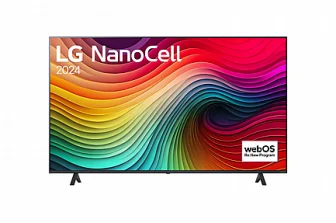 טלוויזיה חכמה 86 אינץ' 4K UHD אל ג'י LG דגם 86NANO81T6A דגם 2024