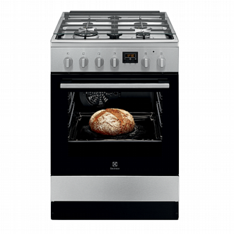 תנור משולב כיריים נירוסטה Electrolux אלקטרולוקס LKK620200X
