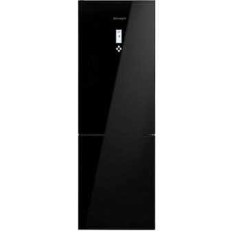 מקרר מקפיא תחתון DeLonghi דלונגי DLRGB383LEU זכוכית שחורה פתיחה שמאל