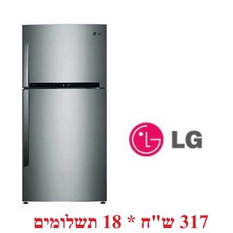 מקרר מקפיא עליון 592 ליטר LG אל ג'י כסוף דגם - GR-M6981SE