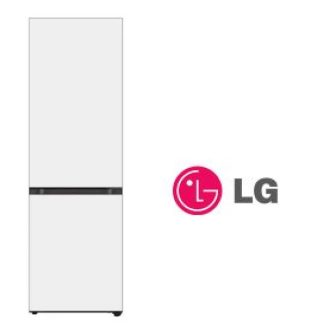 מקרר ‏מקפיא תחתון LG GRB374WG ‏344 ‏ליטר