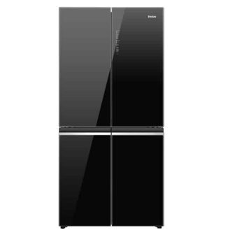 מקרר ‏4 דלתות Haier האייר דגם - HRF-5800FB זכוכית שחורה