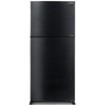 מקרר 2 דלתות מקפיא עליון 556 ליטר דגם - SHARP SJ-3655BK שארפ שחור