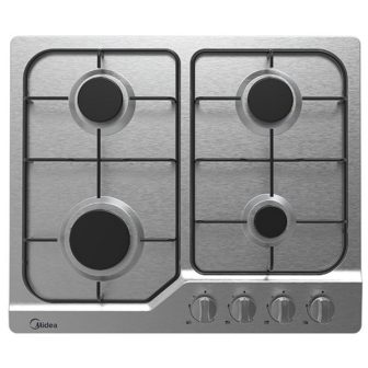 כיריים גז 4 להבות Midea מידאה דגם - 60SJ401-SS נירוסטה