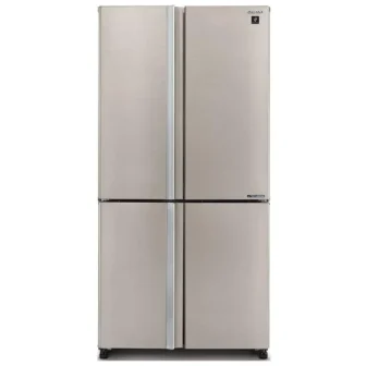 מקרר מקפיא תחתון 4 דלתות SHARP שרפ דגם - SJ-FSRN87V-BS