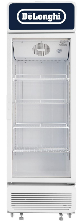 מקרר משקאות ויטרינה Delonghi בנפח 416 ליטר דגם - DLRSC416WG