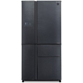 מקרר 5 דלתות נפח 668 ליטר דגם SHARP SJ-9630-SL שארפ נירוסטה מושחרת