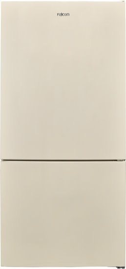 מקרר 2 דלתות מקפיא תחתון 571 ליטר Fujicom FJ-NF655BGE No-Frost - צבע שמנת