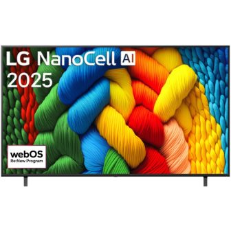 טלוויזיה חכמה 86" LG 4K NanoCell אל ג'י 86NANO80A6A