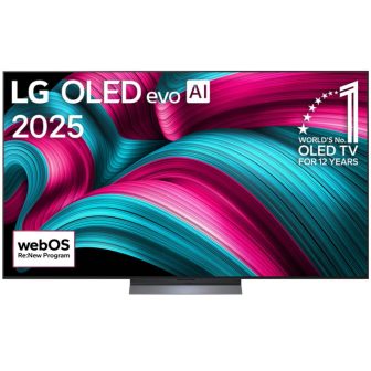 טלוויזיה חכמה 48" LG 4K OLED אל ג'י OLED48C56LA