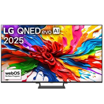 טלוויזיה חכמה 75" LG QNED MiniLED אל ג'י 75QNED93A6A