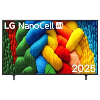 טלוויזיה חכמה 65" LG 4K NanoCell אל ג'י 65NANO80A6A