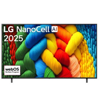 טלוויזיה חכמה 50" LG Nano Cell  אל ג'י 50NANO80A6A