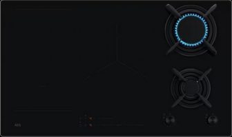 כיריים אינדוקציה משולבות גז 90 ס"מ AEG דגם: HDB95623NB