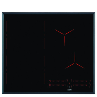 כיריים אינדוקציה 62 ס"מ מבית AEG PURE BLACK FLEX IPE64571FB