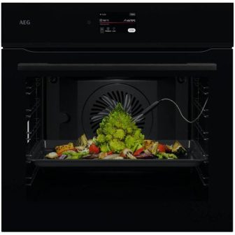 תנור בנוי פירוליטי 71 ליטר AEG ABE75722B MealAssist שחור