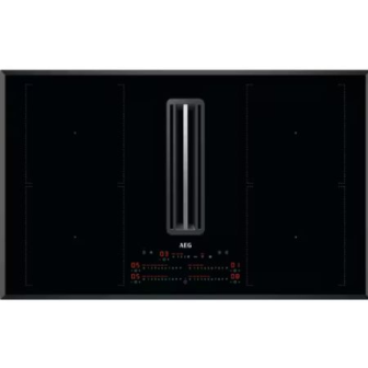 כיריים אינדוקציה בשילוב קולט אדים 83 ס"מ AEG דגם CCE84751FB