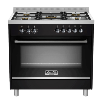 תנור משולב כיריים דגם SOC9055B בצבע שחור מבית sauter