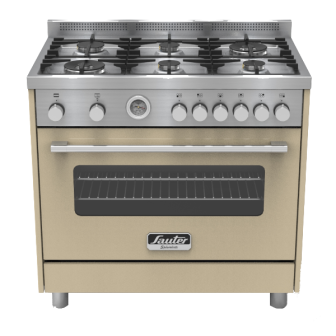 תנור משולב כיריים PRO5000CR מבית sauter