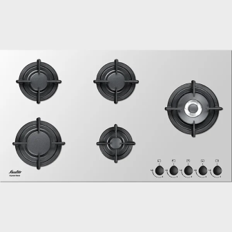 כיריים גז זכוכית קריסטלית דגם SHG9095W מבית sauter