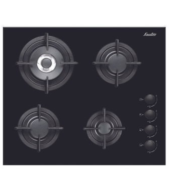 כיריים גז SAUTER סאוטר זכוכית SHG8010B