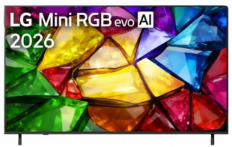 טלוויזיה חכמה 86" דגם Mini RGB evo AI 4K 86MRGB85B6C חדש 2026