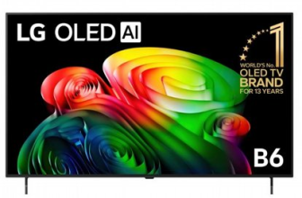 טלוויזיה חכמה 65" OLED LG סדרת B6 דגם OLED65B66LA חדש 2026