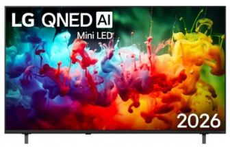 טלוויזיה 65 אינץ LG QNED 4K מסדרת QNED72 דגם 65QNED72B6T