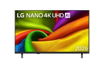 טלוויזיה חכמה LG 43 אינץ׳ NANO 4K UHD AI NU85 – דגם 43NU850B6LA