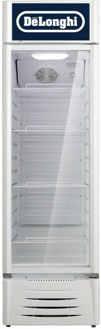 מקרר משקאות ויטרינה 309 ליטר Delonghi DLRSC309W לבן