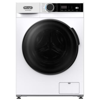 מכונת כביסה פתח חזית 10 ק״ג 1400 סל״ד Delonghi DLWM1095AW – Inverter Steam