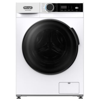 מכונת כביסה פתח חזית 12 ק״ג 1400 סל״ד Delonghi DLWM1295AW – Inverter Steam