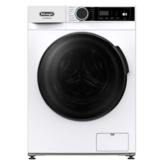 מכונת כביסה פתח חזית 8 ק״ג 1400 סל״ד Delonghi DLWM895AW – Inverter Steam