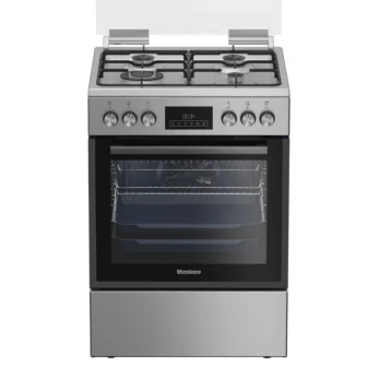 תנור משולב Blomberg HGN8435X נירוסטה 60 ס"מ 4 להבות – תמונה ראשית