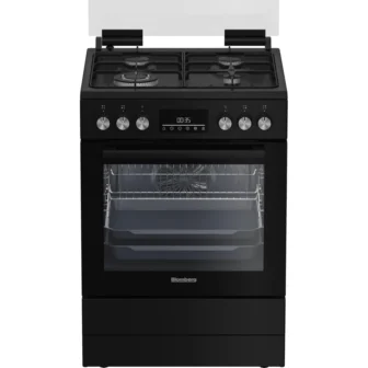 תנור משולב Blomberg HGN9335Z שחור 60 ס"מ 4 להבות – תמונה ראשית