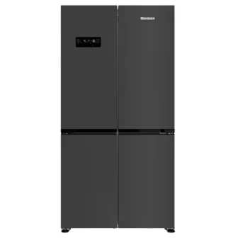 מקרר 4 דלתות Blomberg KQD1638XBR נירוסטה מושחרת – חזית