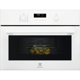 מיקרוגל בנוי משולב גריל 46 ליטר Electrolux אלקטרולוקס ECK5401V לבן