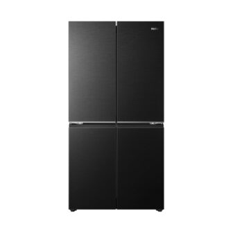 מקרר 4 דלתות Haier דגם HCR59F18DNMB בנפח 706 ליטר בגימור שחור