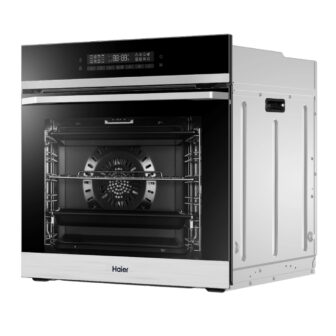 תנור אפייה בנוי Haier דגם HOQ-F5AABX בנפח 72 ליטר בגימור שחור ונירוסטה